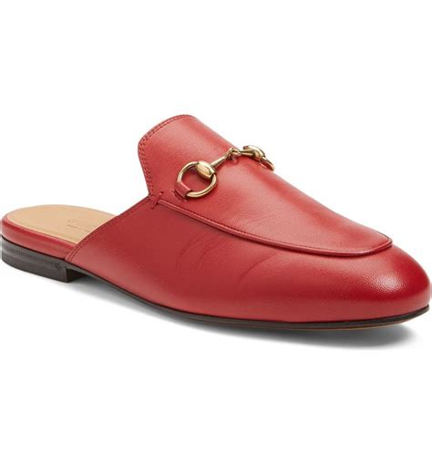 gucci flat mules womens|women gucci mule loafer.